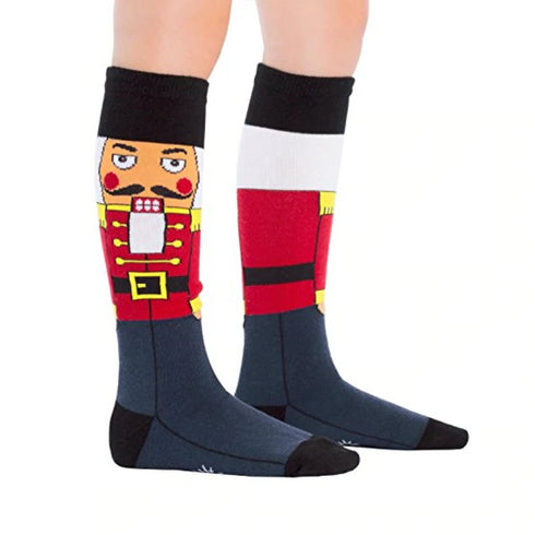 Nutcracker Knee High Funky Socks - SOXO #1 Imported Socks Brand in Pakistan